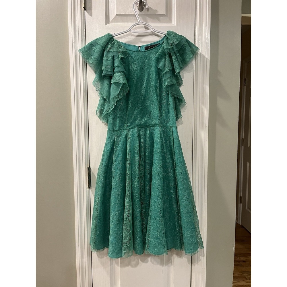 Cynthia Ruffled Romantic‎ Lace Fit & Flare Balletcore size 4